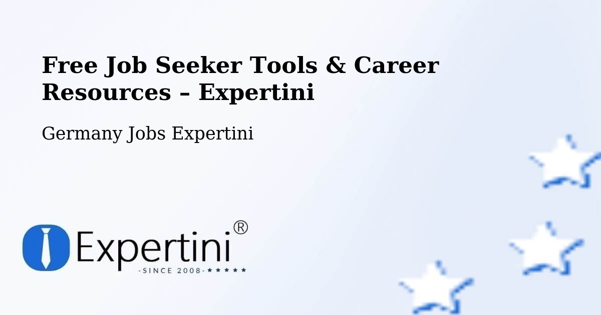 Free Job Seeker Tools & Career Resources – Amstetten - Amstetten, Germany Jobs Expertini