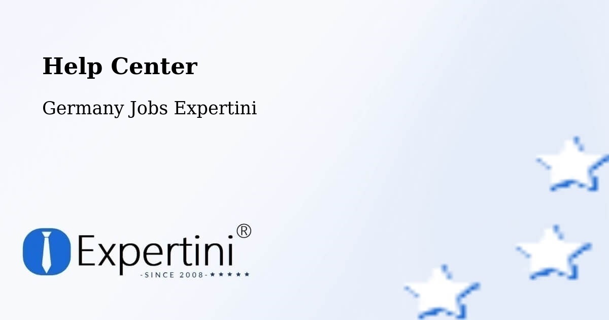 Help Center – Amstetten - Germany Jobs Expertini