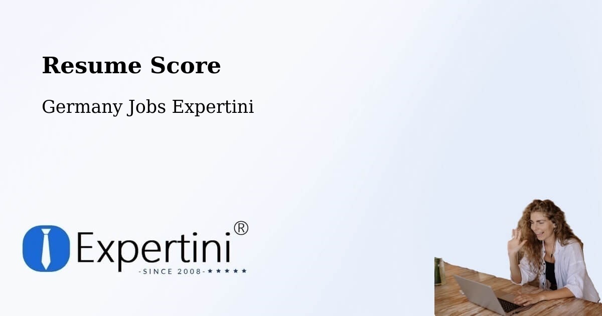 Resume Score & Job Description Match Tool – Amstetten - Germany Jobs Expertini